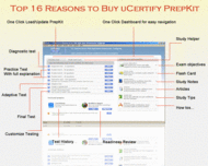 uCertify - MCSD.NET Practice Test for Exam 70-320 screenshot